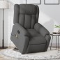 vidaXL Silla de masaje reclinable de pie de tela gris oscuro vidaXL Silla de masaje reclinable de pie de tela gris oscuro
