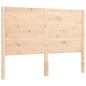 vidaXL Estructura de cama de matrimonio con cabecero madera maciza vidaXL Estructura de cama de matrimonio con cabecero madera maciza