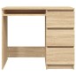vidaXL Escritorio madera contrachapada color roble Sonoma 90x45x76 cm vidaXL Escritorio madera contrachapada color roble Sonoma 90x45x76 cm