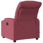 vidaXL Sillón de masaje reclinable eléctrico tela rojo tinto vidaXL Sillón de masaje reclinable eléctrico tela rojo tinto