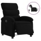 vidaXL Sillón reclinable eléctrico de tela negro vidaXL Sillón reclinable eléctrico de tela negro