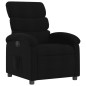 vidaXL Sillón reclinable eléctrico de tela negro vidaXL Sillón reclinable eléctrico de tela negro