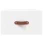 vidaXL Mesitas de noche de pared 2 uds blanco 35x35x20 cm vidaXL Mesitas de noche de pared 2 uds blanco 35x35x20 cm