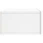 vidaXL Mesitas de noche de pared 2 uds blanco 35x35x20 cm vidaXL Mesitas de noche de pared 2 uds blanco 35x35x20 cm