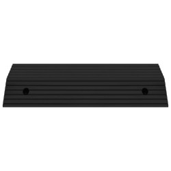 vidaXL Rampa de umbral puente goma 80x40x8 cm