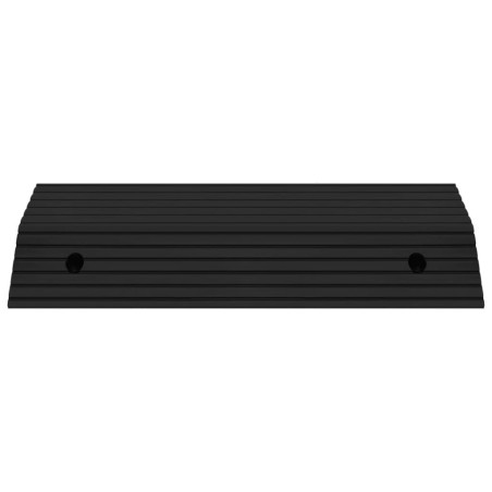 vidaXL Rampa de umbral puente goma 80x40x8 cm