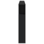 vidaXL Cabecero con LED madera de ingeniería negro 220x18,5x103,5 cm vidaXL Cabecero con LED madera de ingeniería negro 220x18,5x103,5 cm