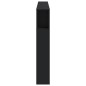 vidaXL Cabecero con LED madera de ingeniería negro 180x18,5x103,5 cm vidaXL Cabecero con LED madera de ingeniería negro 180x18,5x103,5 cm