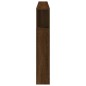 vidaXL Cabecero LED madera ingeniería roble marrón 220x18,5x103,5 cm vidaXL Cabecero LED madera ingeniería roble marrón 220x18,5x103,5 cm