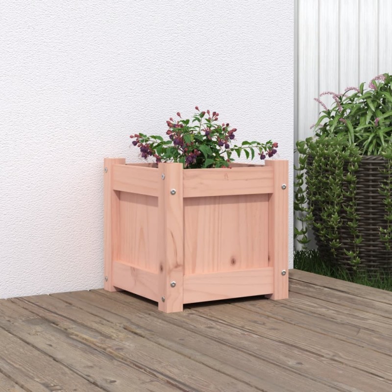 vidaXL Jardinera madera maciza de abeto Douglas 31x31x31 cm vidaXL Jardinera madera maciza de abeto Douglas 31x31x31 cm
