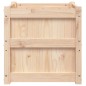 vidaXL Jardinera madera maciza de pino 50x50x50 cm vidaXL Jardinera madera maciza de pino 50x50x50 cm