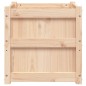 vidaXL Jardinera madera maciza de pino 50x50x50 cm vidaXL Jardinera madera maciza de pino 50x50x50 cm