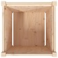 vidaXL Jardinera madera maciza de pino 50x50x50 cm vidaXL Jardinera madera maciza de pino 50x50x50 cm