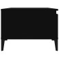 vidaXL Mesa de centro madera contrachapada negro 90x50x36,5 cm vidaXL Mesa de centro madera contrachapada negro 90x50x36,5 cm