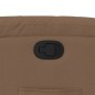vidaXL Sillón reclinable elevable de tela marrón vidaXL Sillón reclinable elevable de tela marrón