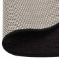 vidaXL Alfombra lavable antideslizante gris antracita Ø 200 cm