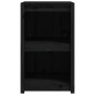 vidaXL Mueble de cocina exterior madera maciza pino negro 55x55x92 cm