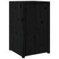 vidaXL Mueble de cocina exterior madera maciza pino negro 55x55x92 cm