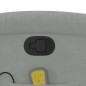 vidaXL Sillón reclinable de masaje elevable terciopelo gris claro vidaXL Sillón reclinable de masaje elevable terciopelo gris claro