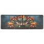 vidaXL Alfombra de cocina lavable antideslizante multicolor 60x180 cm