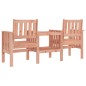vidaXL Banco de jardín con mesa 2 plazas madera maciza abeto Douglas vidaXL Banco de jardín con mesa 2 plazas madera maciza abeto Douglas