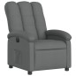 vidaXL Sillón reclinable eléctrico de tela gris oscuro vidaXL Sillón reclinable eléctrico de tela gris oscuro