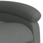 vidaXL Sillón reclinable eléctrico de tela gris oscuro vidaXL Sillón reclinable eléctrico de tela gris oscuro
