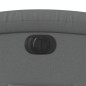 vidaXL Sillón reclinable eléctrico de tela gris oscuro vidaXL Sillón reclinable eléctrico de tela gris oscuro