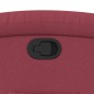 vidaXL Sillón reclinable elevable tela rojo tinto vidaXL Sillón reclinable elevable tela rojo tinto