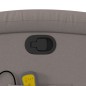 vidaXL Sillón reclinable de masaje elevable tela gris taupé vidaXL Sillón reclinable de masaje elevable tela gris taupé
