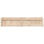 vidaXL Jardineras de exterior 2 unidades madera maciza de pino vidaXL Jardineras de exterior 2 unidades madera maciza de pino