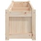 vidaXL Jardineras de exterior 2 unidades madera maciza de pino vidaXL Jardineras de exterior 2 unidades madera maciza de pino