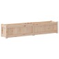 vidaXL Jardineras de exterior 2 unidades madera maciza de pino vidaXL Jardineras de exterior 2 unidades madera maciza de pino
