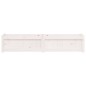 vidaXL Jardineras de exterior 2 unidades madera maciza de pino blanco vidaXL Jardineras de exterior 2 unidades madera maciza de pino blanco