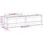 vidaXL Jardineras de exterior 2 unidades madera maciza de pino blanco vidaXL Jardineras de exterior 2 unidades madera maciza de pino blanco