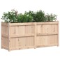 vidaXL Jardinera de madera maciza de pino 150x50x70 cm vidaXL Jardinera de madera maciza de pino 150x50x70 cm
