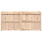 vidaXL Jardinera de madera maciza de pino 150x50x70 cm vidaXL Jardinera de madera maciza de pino 150x50x70 cm
