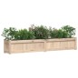 vidaXL Jardinera de madera maciza de pino 180x31x31 cm vidaXL Jardinera de madera maciza de pino 180x31x31 cm