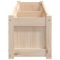 vidaXL Jardinera de madera maciza de pino 180x31x31 cm vidaXL Jardinera de madera maciza de pino 180x31x31 cm