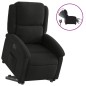 vidaXL Sillón eléctrico reclinable elevable de tela negro vidaXL Sillón eléctrico reclinable elevable de tela negro