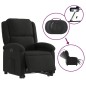vidaXL Sillón eléctrico reclinable elevable de tela negro vidaXL Sillón eléctrico reclinable elevable de tela negro