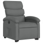 vidaXL Sillón eléctrico reclinable elevable de tela gris oscuro vidaXL Sillón eléctrico reclinable elevable de tela gris oscuro