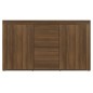 vidaXL Aparador de madera contrachapada marrón roble 120x36x69 cm vidaXL Aparador de madera contrachapada marrón roble 120x36x69 cm