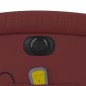 vidaXL Sillón de masaje reclinable de cuero artificial rojo tinto vidaXL Sillón de masaje reclinable de cuero artificial rojo tinto