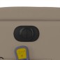 vidaXL Sillón reclinable de masaje eléctrico cuero sintético capuchino vidaXL Sillón reclinable de masaje eléctrico cuero sintético capuchino