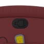 vidaXL Sillón reclinable de masaje de pie cuero artificial rojo tinto vidaXL Sillón reclinable de masaje de pie cuero artificial rojo tinto