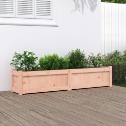 vidaXL Jardinera madera maciza de abeto Douglas 150x31x31 cm