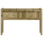 vidaXL Jardinera con patas madera de pino impregnada 110x31x70 cm vidaXL Jardinera con patas madera de pino impregnada 110x31x70 cm