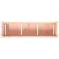 vidaXL Jardinera con patas madera maciza de abeto Douglas 110x31x70 cm vidaXL Jardinera con patas madera maciza de abeto Douglas 110x31x70 cm