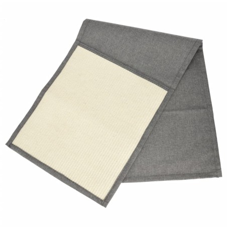 Pets Collection Alfombrilla rascador para gatos gris 130x45 cm